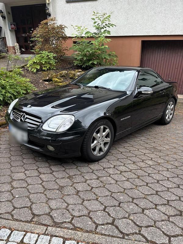 Schwarz Gebraucht 2002 Mercedes SLK230 Cabrio | 2.750 € (Guter Preis) - Bild 1/4