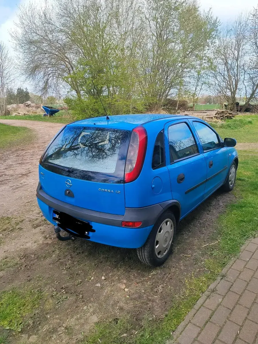 Gebraucht Opel Corsa Comfort 75 PS (55 kW) 2001 Blau Kleinwagen