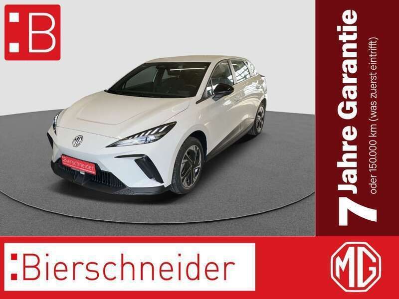 Weiss Neu 2025 MG MG4 EV Kleinwagen | 25.990 € - Bild 1/4