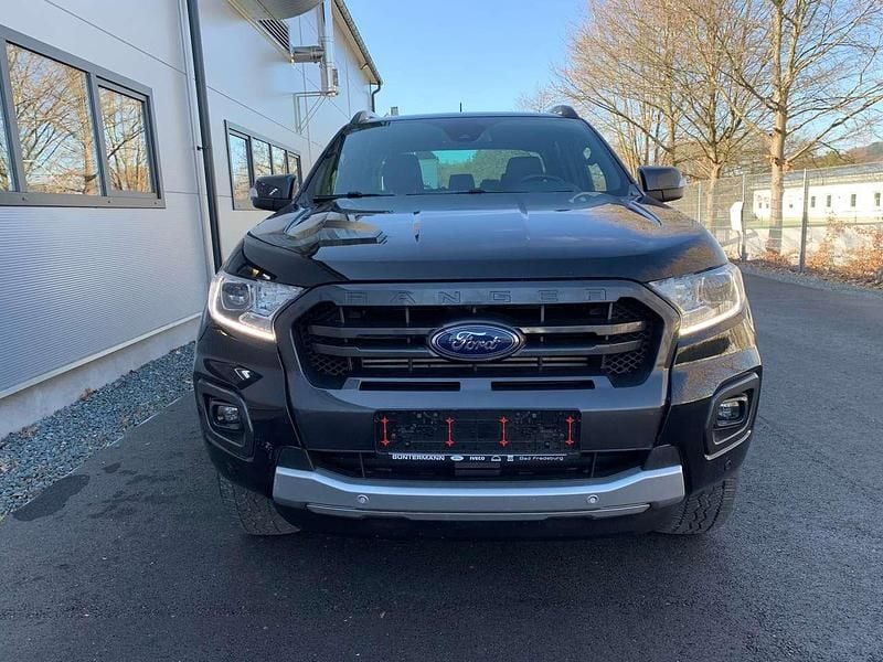 Gebraucht Ford Ranger Wildtrack 212 PS (155 kW) 2022 Obsidianschwarz metallic Pickup