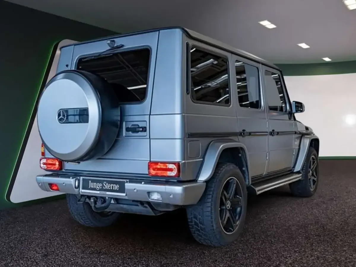 Gebraucht Mercedes G500 Edition 422 PS (310 kW) 2018 Grau / designo platin magno SUV