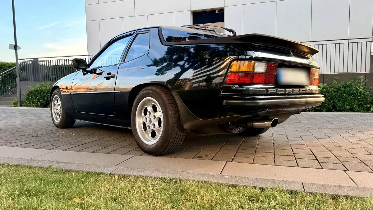 Gebraucht Porsche 924 160 PS (117 kW) 1987 Schwarz Coupé