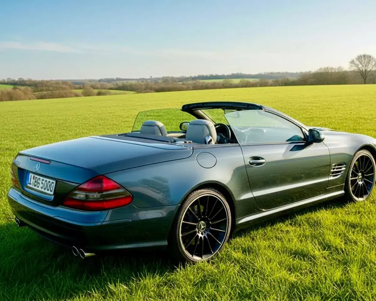 Gebraucht Mercedes SL350 AMG 315 PS (231 kW) 2008 Schwarz Cabrio