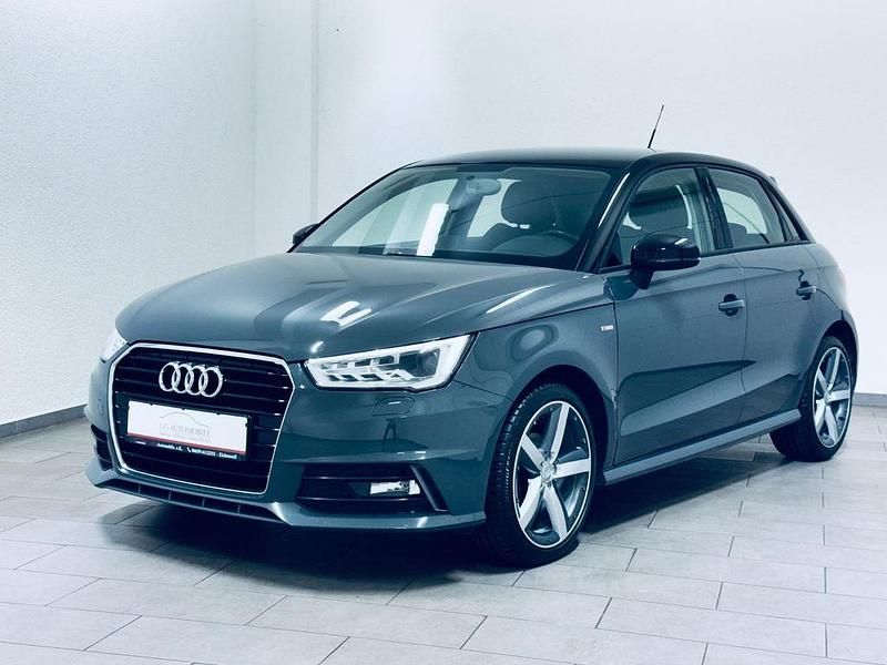 Grau Gebraucht 2017 Audi A1 Sportback S-Line Kleinwagen | 12.480 € (Fairer Preis) - Bild 1/4