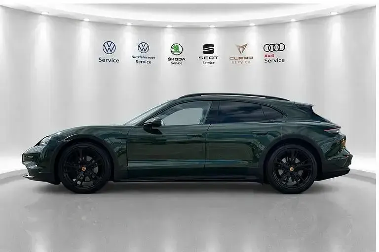Gebraucht Porsche Taycan Chrono 439 kW (598 PS) 2024 Grün Limousine