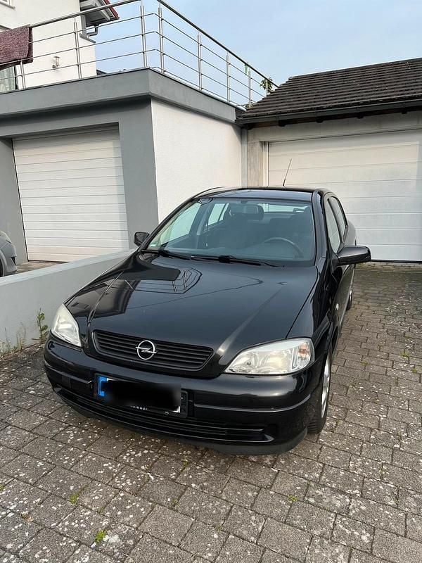 Schwarz Gebraucht 2000 Opel Astra Coupé | 1.399 € (Fairer Preis) - Bild 1/4
