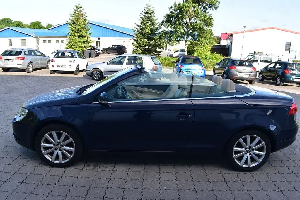 Gebraucht VW Eos 150 PS (110 kW) 2007 Blau Cabrio