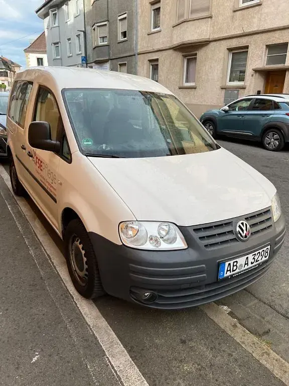 Gebraucht VW Caddy Style 80 PS (58 kW) 2009 Weiß Van / Kleinbus