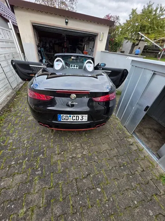 Gebraucht Alfa Romeo Spider Exclusive 185 PS (136 kW) 2008 Schwarz Cabrio