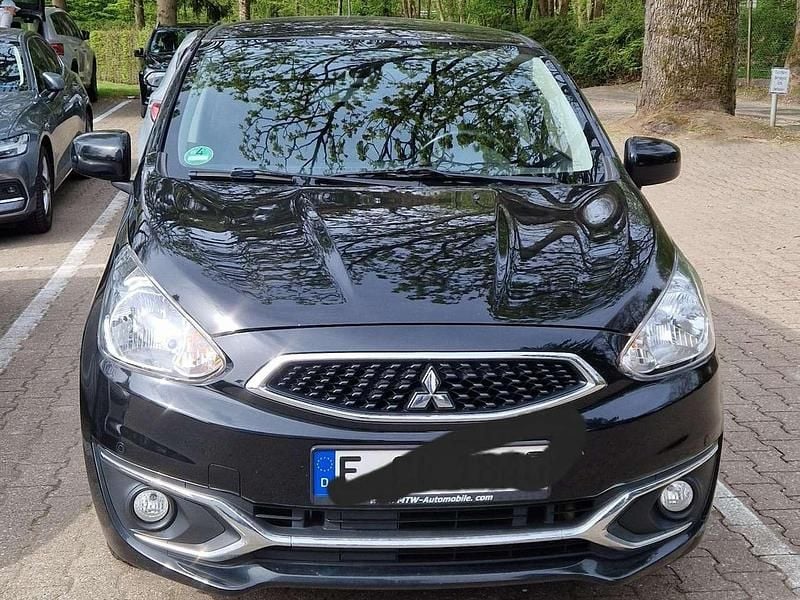 Second-hand Mitsubishi Space Star 80 CP (58 kW) 2017 Negru Hatchback