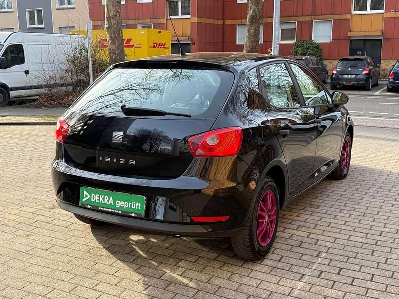 Gebraucht Seat Ibiza Reference 86 PS (63 kW) 2012 Schwarz Kleinwagen