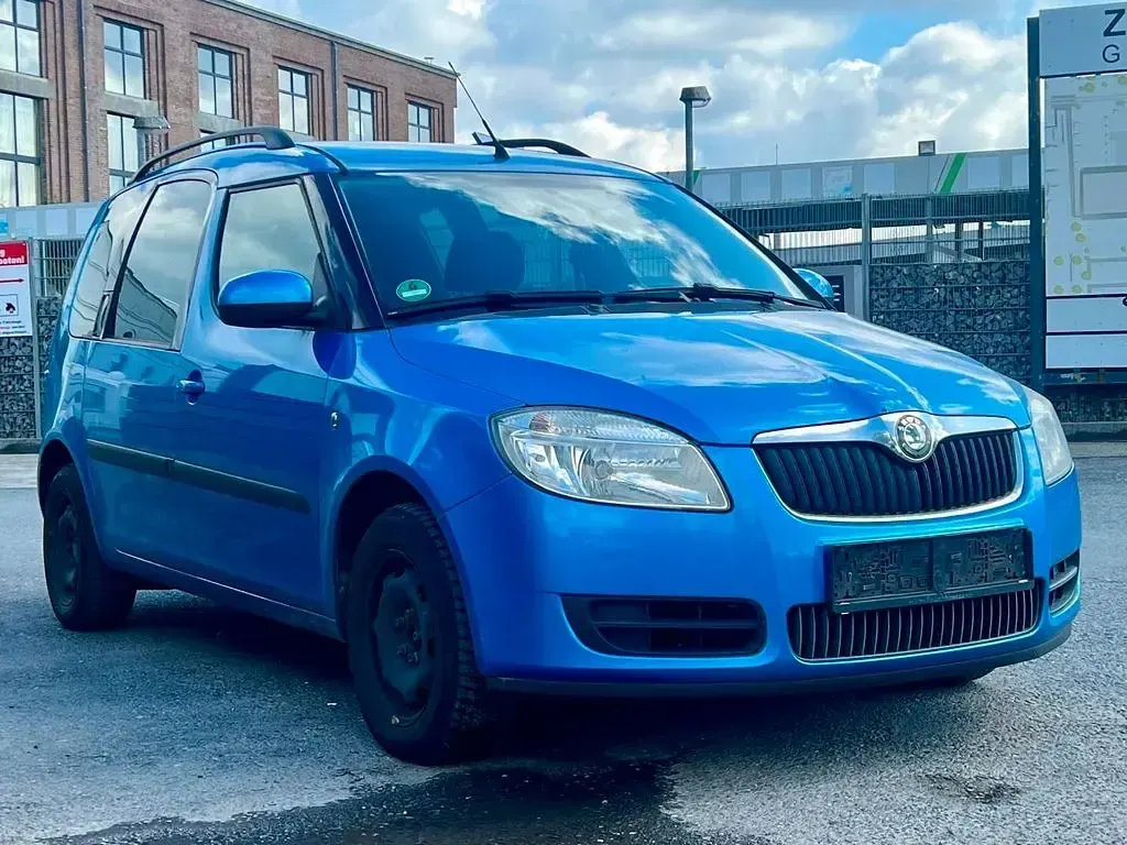 Gebraucht Skoda Roomster Plus Edition 86 PS (63 kW) 2009 Blau Van / Kleinbus