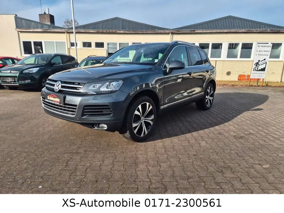 Gebraucht VW Touareg 245 PS (180 kW) 2012 Grau SUV