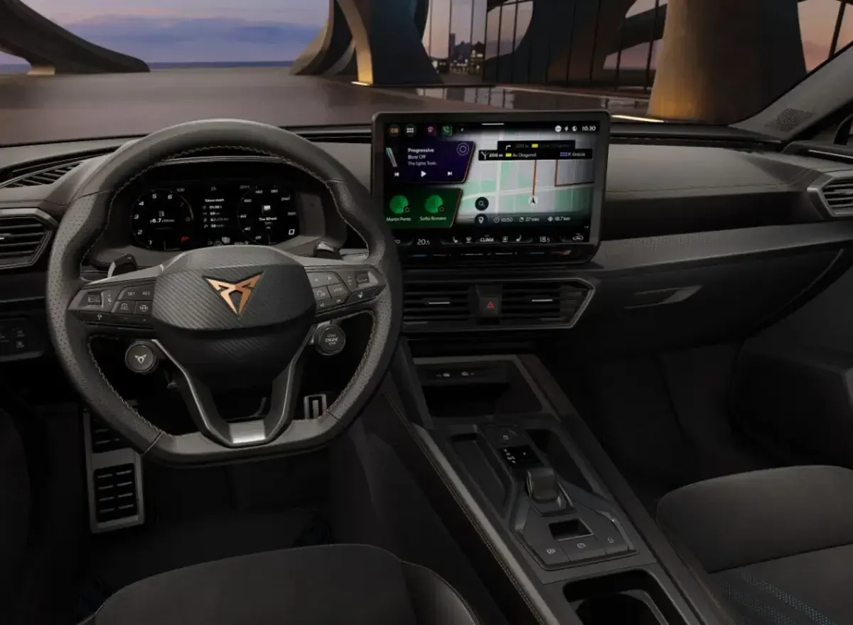Second-hand Cupra Leon 150 CP (110 kW) 2024 Albastru Berlinǎ