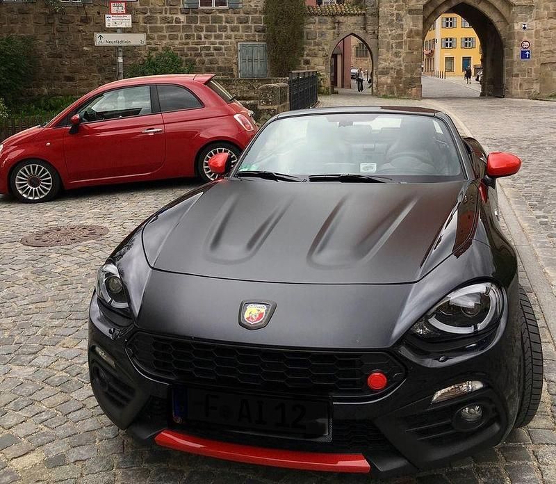 Usata Abarth 124 Spider 170 CV (125 kW) 2017 Nero Cabrio