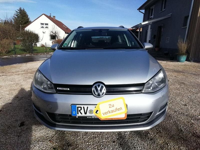 Silber Gebraucht 2015 VW Golf VII Kombi | 10.900 € (Fairer Preis) - Bild 1/4