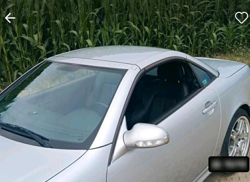 Gebraucht Mercedes SLK230 197 PS (144 kW) 2001 Silber Cabrio