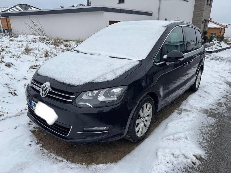 Gebraucht VW Sharan Highline 184 PS (135 kW) 2016 Schwarz Van / Kleinbus