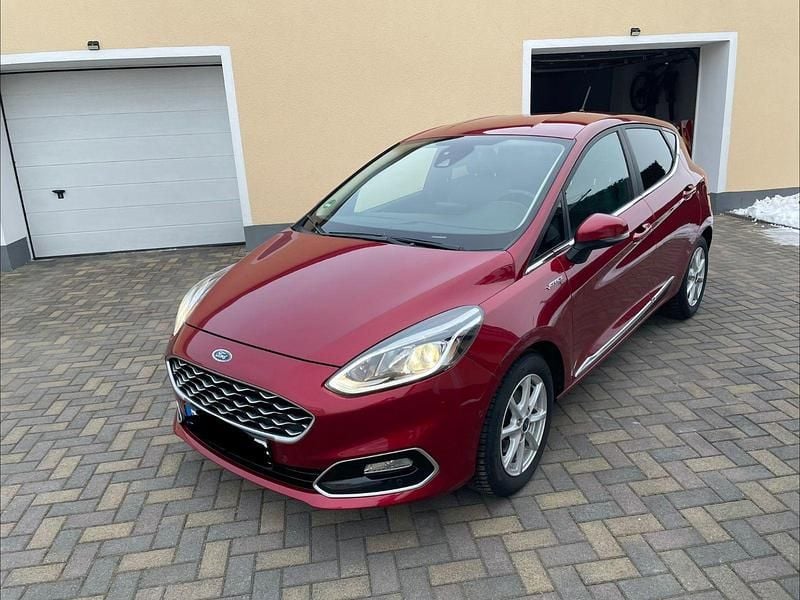 Rot Gebraucht 2017 Ford Fiesta Vignale Kleinwagen | 8.050 € (Superpreis) - Bild 1/4
