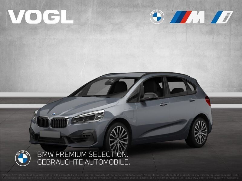 Mineralgrau Gebraucht 2021 BMW 225 Active Tourer iPerformance Van / Kleinbus | 18.690 € (Guter Preis) - Bild 1/4