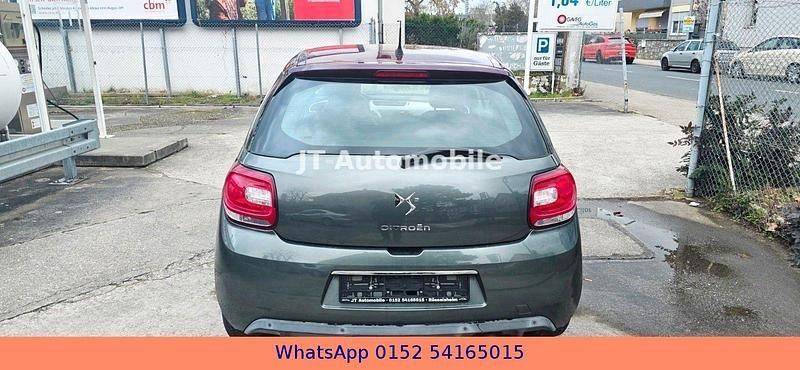 Gebraucht Citroën DS3 Chic 95 PS (69 kW) 2011 Grün Kleinwagen