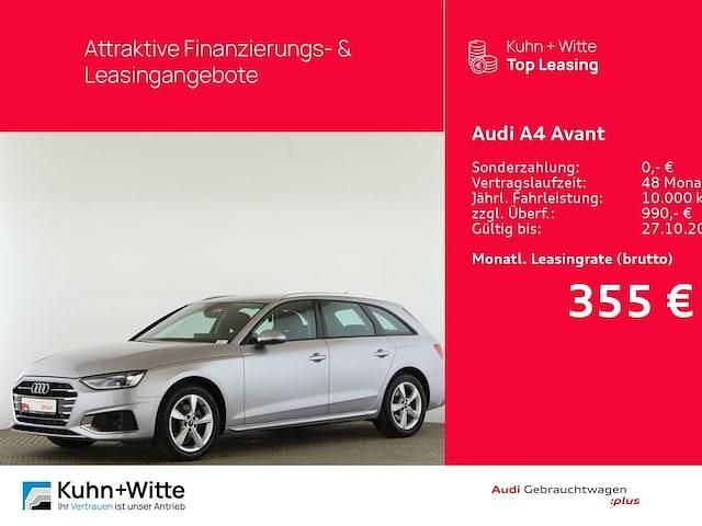 Florettsilber metallic Gebraucht 2024 Audi A4 Advanced Plus Kombi | 34.525 € (Etwas zu teuer) - Bild 1/3