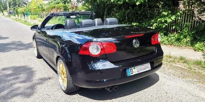 Gebraucht VW Eos Individual 200 PS (147 kW) 2008 Schwarz Cabrio