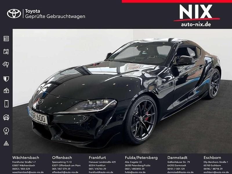 Schwarz Neu 2024 Toyota Supra Premium Coupé | 68.200 € (Teuer) - Bild 1/4
