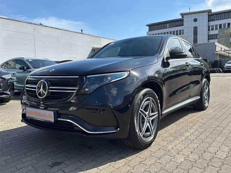 Obsidianschwarz metalliclack Gebraucht 2023 Mercedes EQC400 AMG line SUV | 44.950 € (Etwas zu teuer) - Bild 1/4