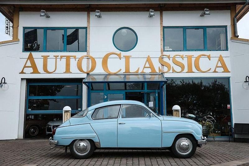Blau Gebraucht 1962 Saab 96 Limousine | 13.990 € - Bild 1/4
