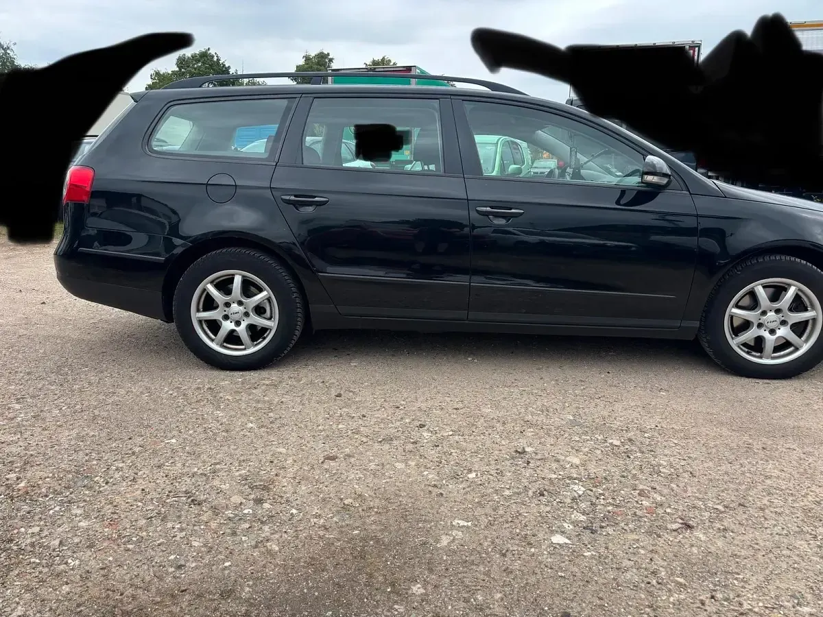 Gebraucht VW Passat 110 PS (80 kW) 2008 Schwarz Kombi