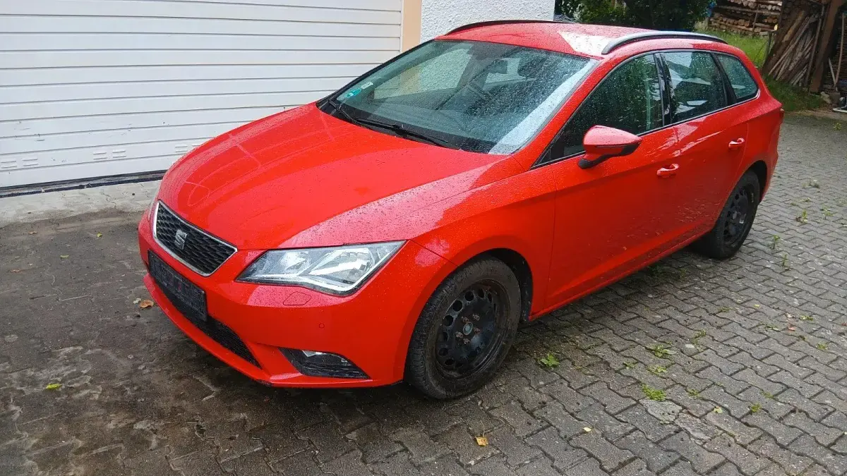 Gebraucht Seat Leon ST 150 PS (110 kW) 2014 Rot Kombi