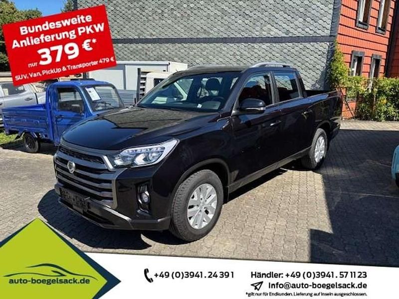 Space black metallic Gebraucht 2024 Ssangyong Musso Quartz Limousine | 32.945 € (Fairer Preis) - Bild 1/4