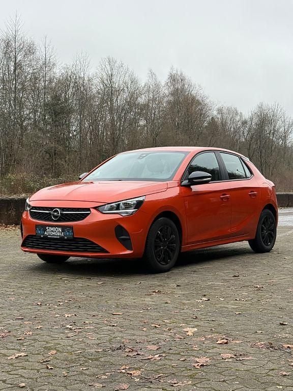 Gebraucht Opel Corsa Edition 75 PS (55 kW) 2020 Orange fizz/spicy orange Kleinwagen