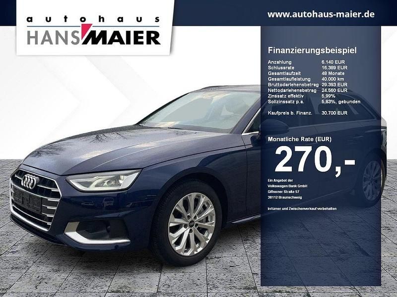 Gebraucht Audi A4 Advanced 204 PS (150 kW) 2023 Navarrablau metallic Kombi