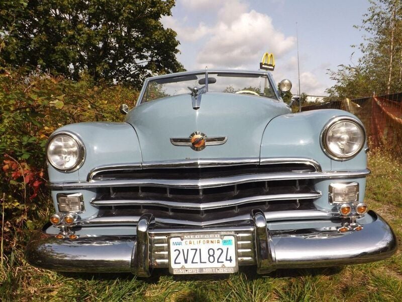 Occasion Chrysler Windsor 116 ch (85 kW) 1950 Bleue Cabriolet