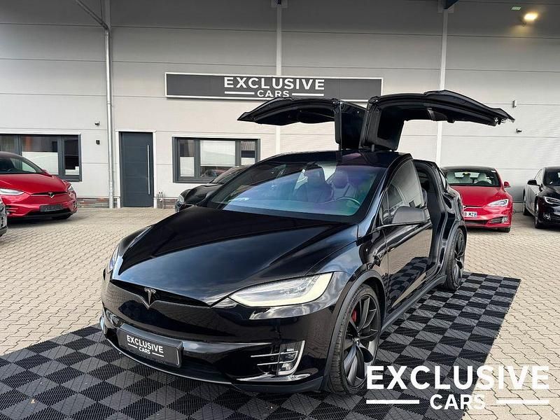 Schwarz Gebraucht 2017 Tesla Model X SUV | 47.950 € - Bild 1/4