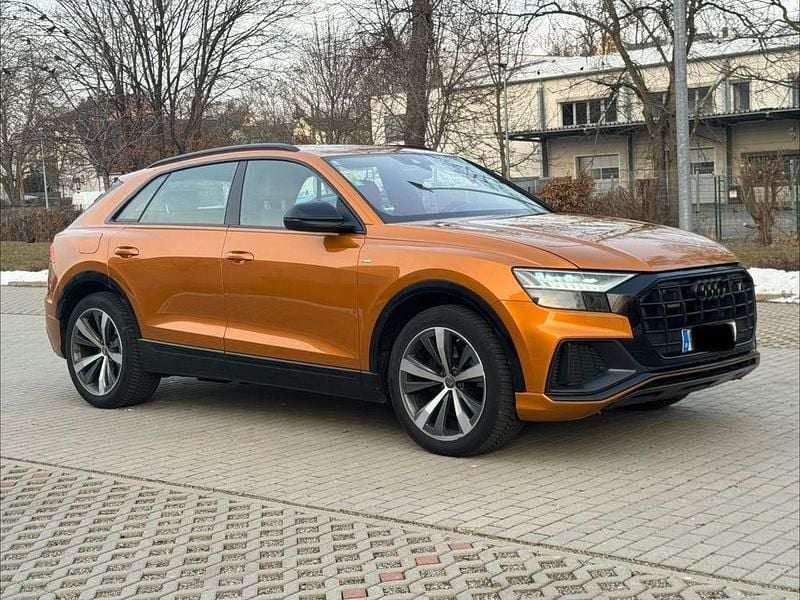 Gebraucht Audi Q8 S-Line 286 PS (210 kW) 2019 Orange SUV