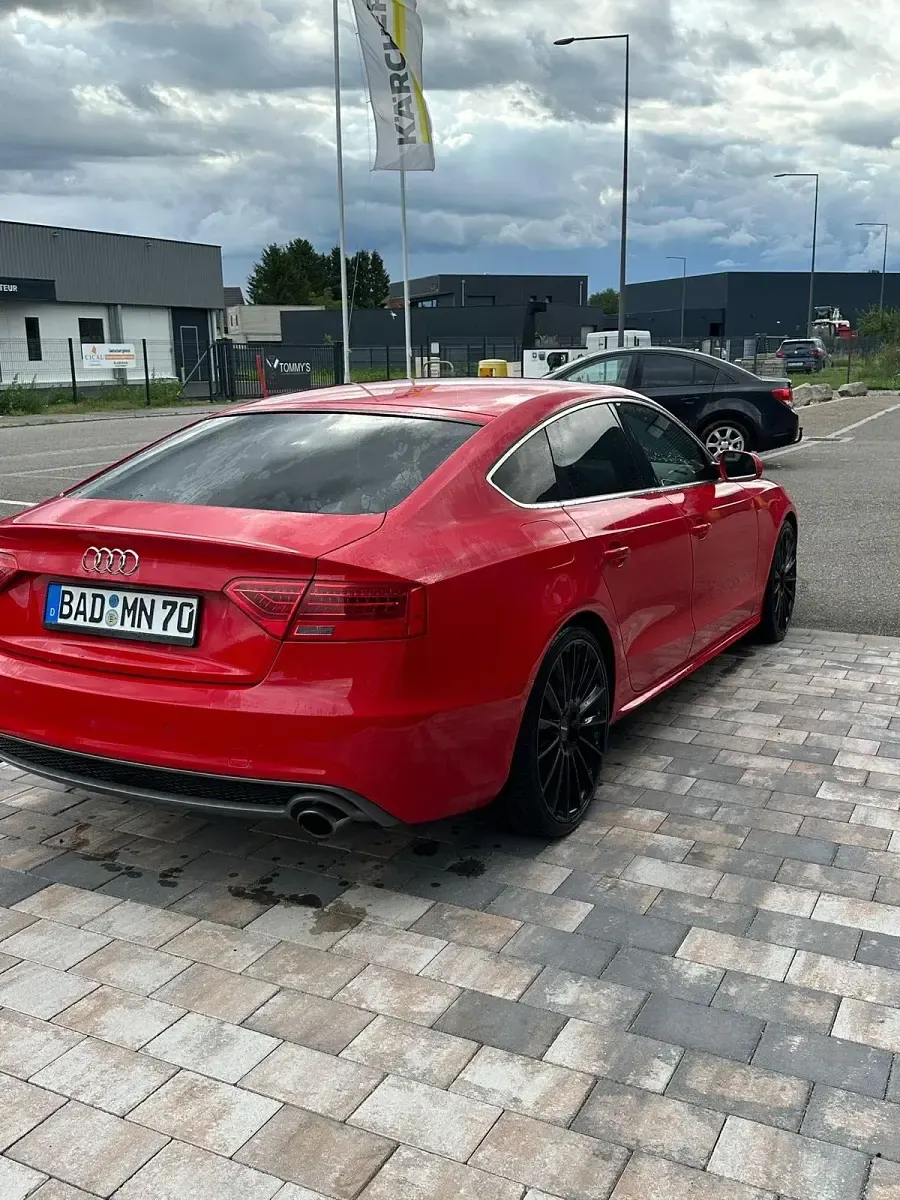 Second-hand Audi A5 S-Line 170 CP (125 kW) 2012 Roșu Coupe