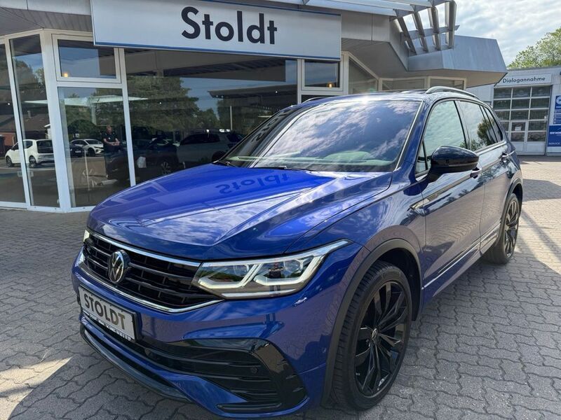 Lapiz blue metallic Gebraucht 2023 VW Tiguan R-line SUV | 41.450 € (Teuer) - Bild 1/4