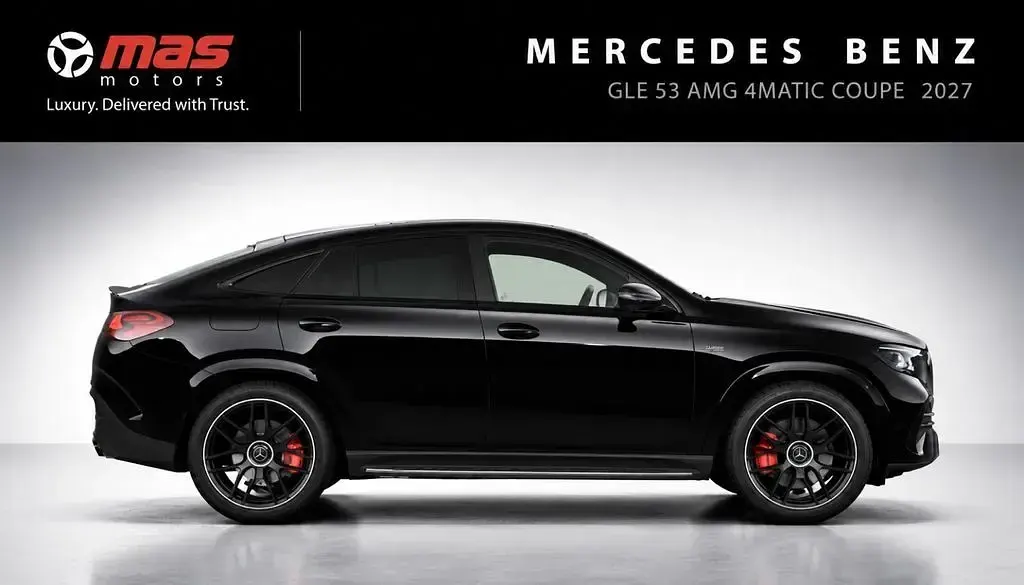 Neu Mercedes GLE53 AMG AMG 435 PS (319 kW) 2026 Schwarz SUV