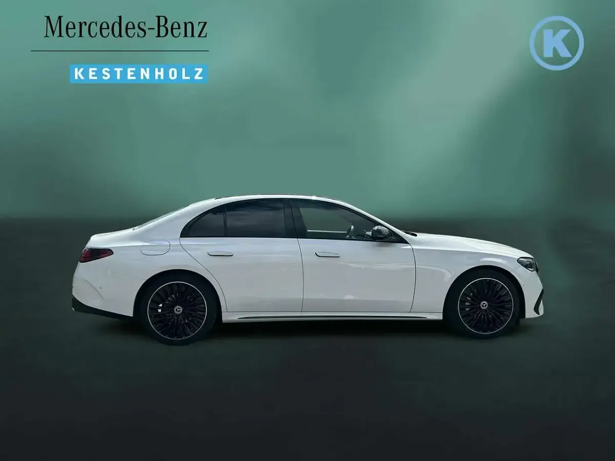 Gebraucht Mercedes E220 AMG 197 PS (144 kW) 2025 Manufaktur opalithweiß bright Limousine