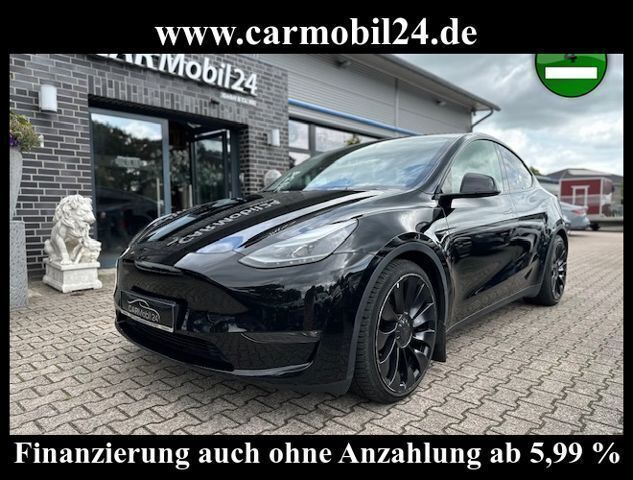 Schwarz Gebraucht 2022 Tesla Model Y Long Range AWD SUV | 35.400 € (Fairer Preis) - Bild 1/4