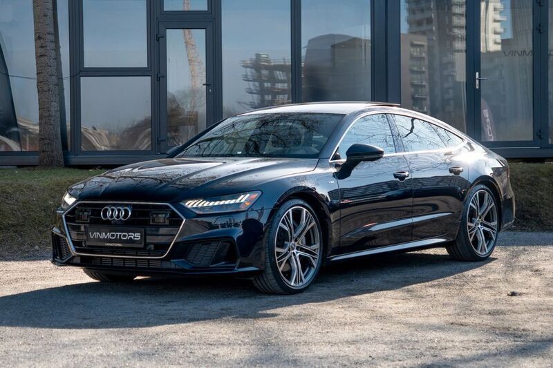 Blau Gebraucht 2019 Audi A7 S-Line Kleinwagen | 44.999 € (Guter Preis) - Bild 1/4