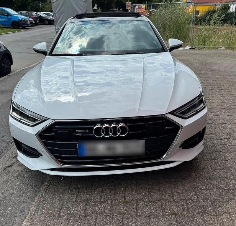Gebraucht Audi A7 S-Line 256 PS (188 kW) 2023 Weiß Limousine