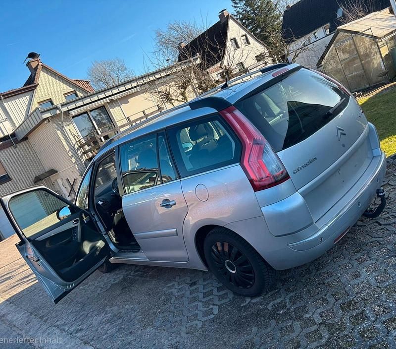 Gebraucht Citroën C4 Picasso 120 PS (88 kW) 2010 Silber Van / Kleinbus