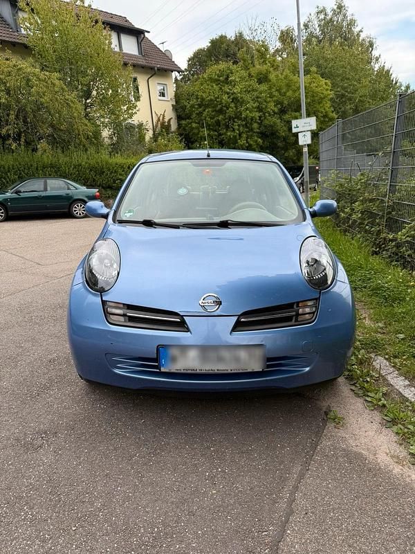 Blau Gebraucht 2005 Nissan Micra Kleinwagen | 1.800 € - Bild 1/4