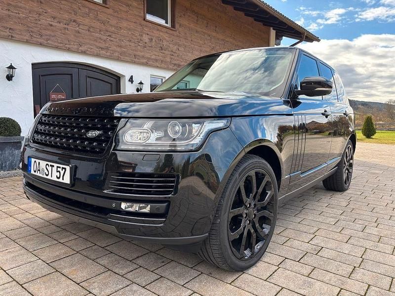 Schwarz Gebraucht 2014 Land Rover Range Rover Black Edition SUV | 36.900 € (Superpreis) - Bild 1/4