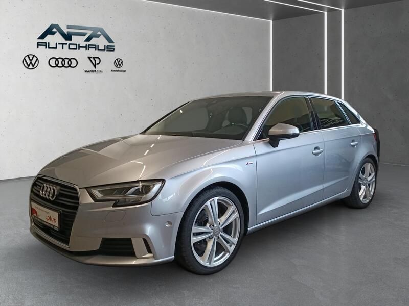 Gebraucht Audi A3 Sportback S-Line 190 PS (139 kW) 2017 Silber Kleinwagen