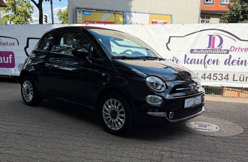 Schwarz Gebraucht 2019 Fiat 500C Lounge Cabrio | 12.700 € (Fairer Preis) - Bild 1/4